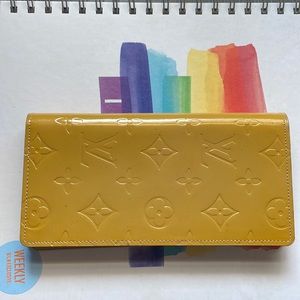 A copy -LOUIS VUITTON Monogram Vernis Long Wallet